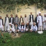 Afghan Mullahs and Imams posing for the camera