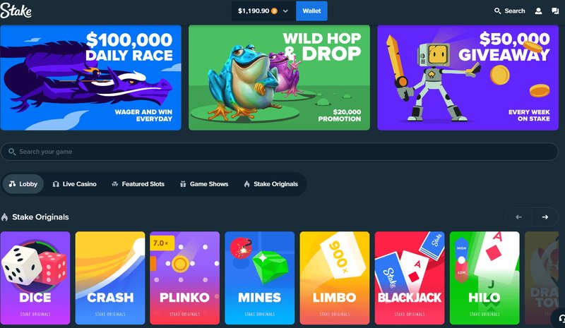 Descubre el mundo de los juegos de casino en línea con Stake España Descubre el mundo de los juegos de casino en línea con Stake España